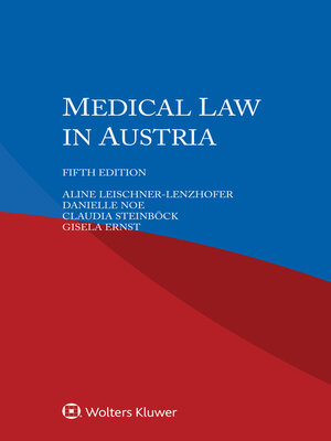 cover image of Medical Law in Austria